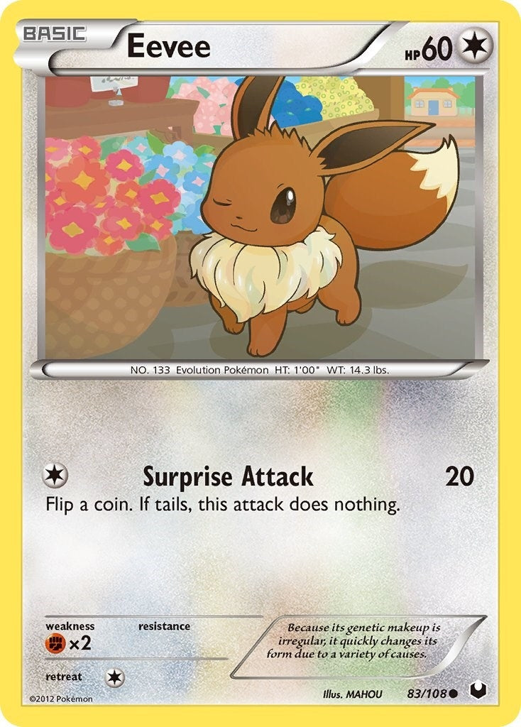 Image for Eevee (83) (83/108) (Dark Explorers) (DEX) - Pokemon