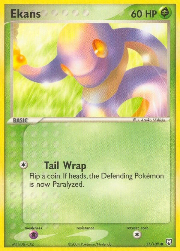 Image for Ekans (55/109) (EX Team Rocket Returns) (RR) - Pokemon