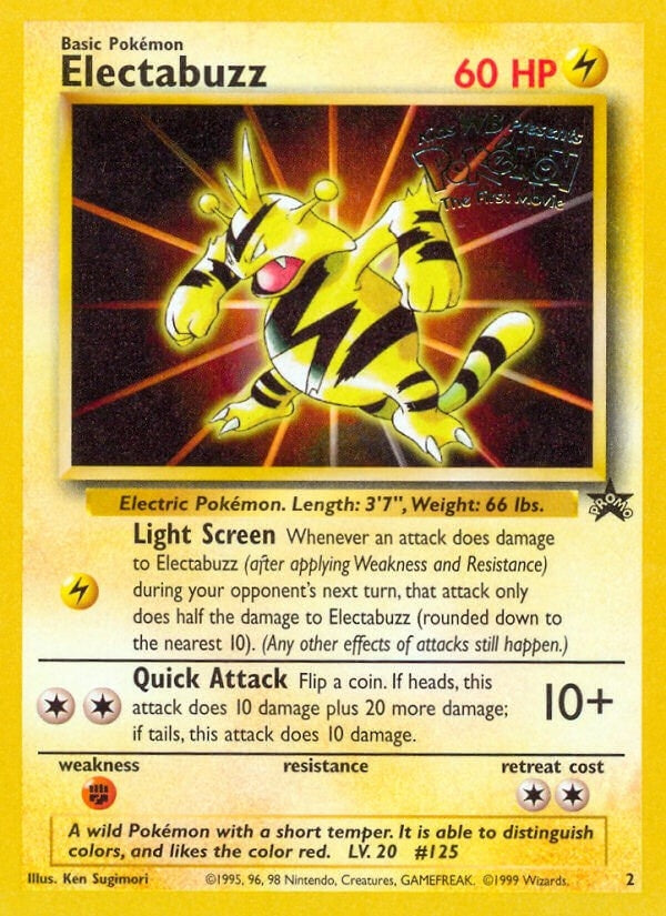 Image for Electabuzz (Movie Promo) (02/53) (WoTC Promo) (PR) - Pokemon