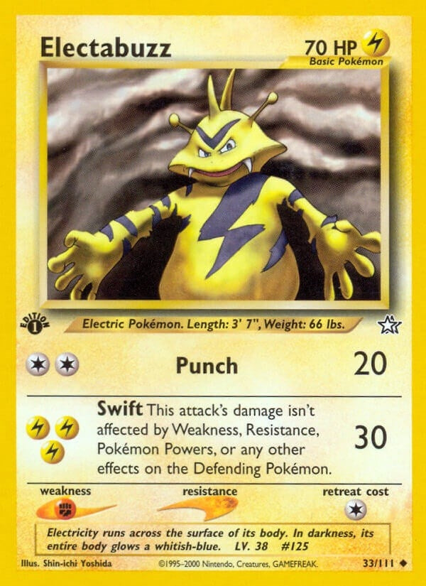 Image for Electabuzz (033/111) (Neo Genesis) (N1) - Pokemon