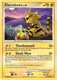Image for Electabuzz (81/130) (Diamond and Pearl) (DP) - Pokemon