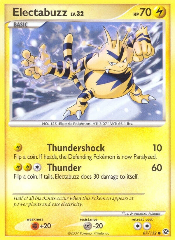 Image for Electabuzz (87/132) (Secret Wonders) (SW) - Pokemon