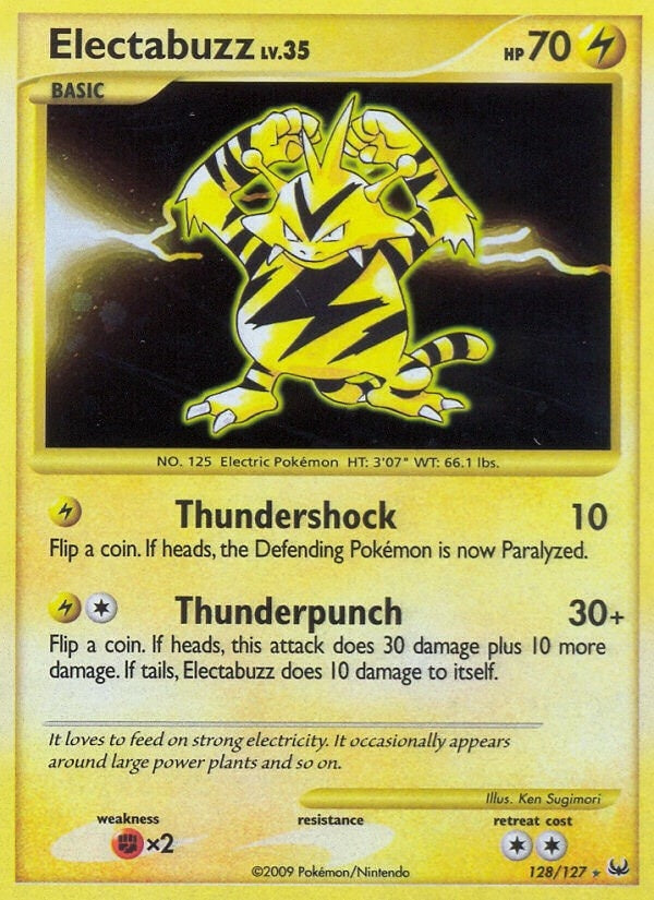 Image for Electabuzz (128/127) (Platinum) (PL) - Pokemon