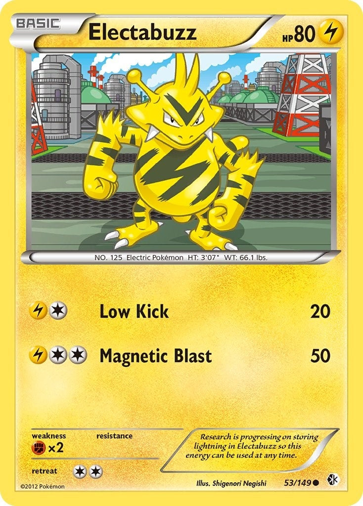 Image for Electabuzz (53/149) (Boundaries Crossed) (BCR) - Pokemon
