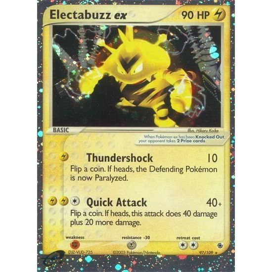 Image for Electabuzz ex (97/109) (Ruby and Sapphire) - Pokemon