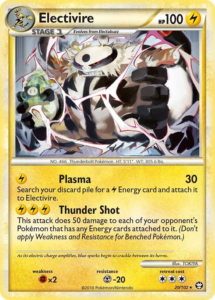 Image for Electivire (20/102) (Triumphant) (TM) - Pokemon