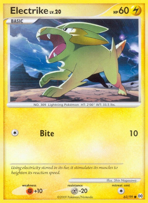 Image for Electrike (63) (63/99) (Arceus) (AR) - Pokemon