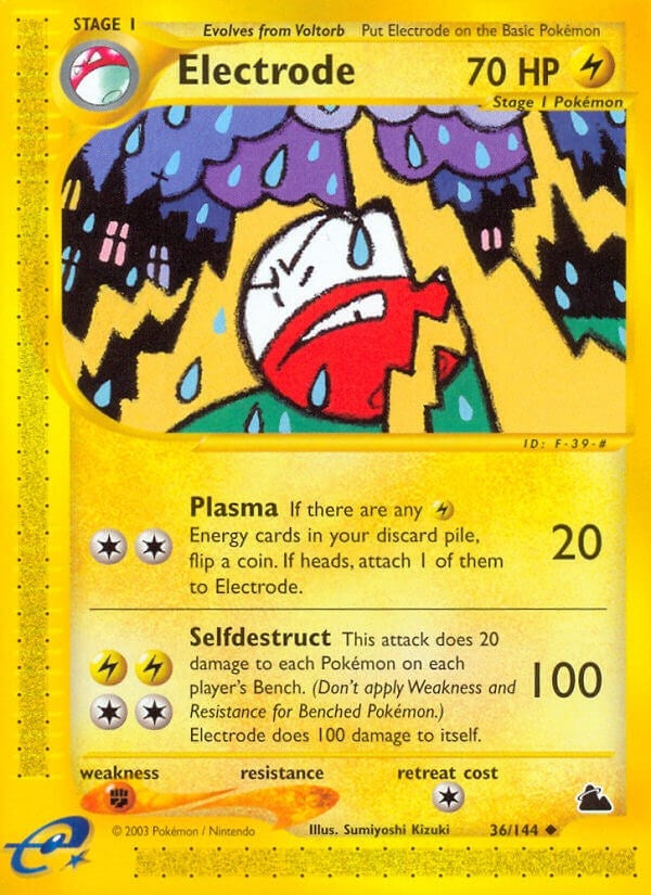 Image for Electrode (036/144) (Skyridge) (SK) - Pokemon