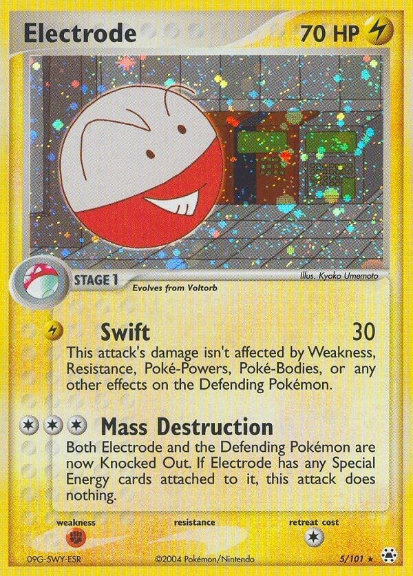 Image for Electrode (5/101) (EX Hidden Legends) (HL) - Pokemon
