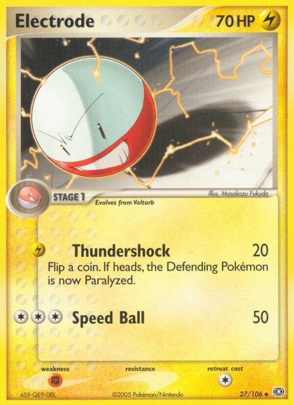 Image for Electrode (27/106) (EX Emerald) (EM) - Pokemon