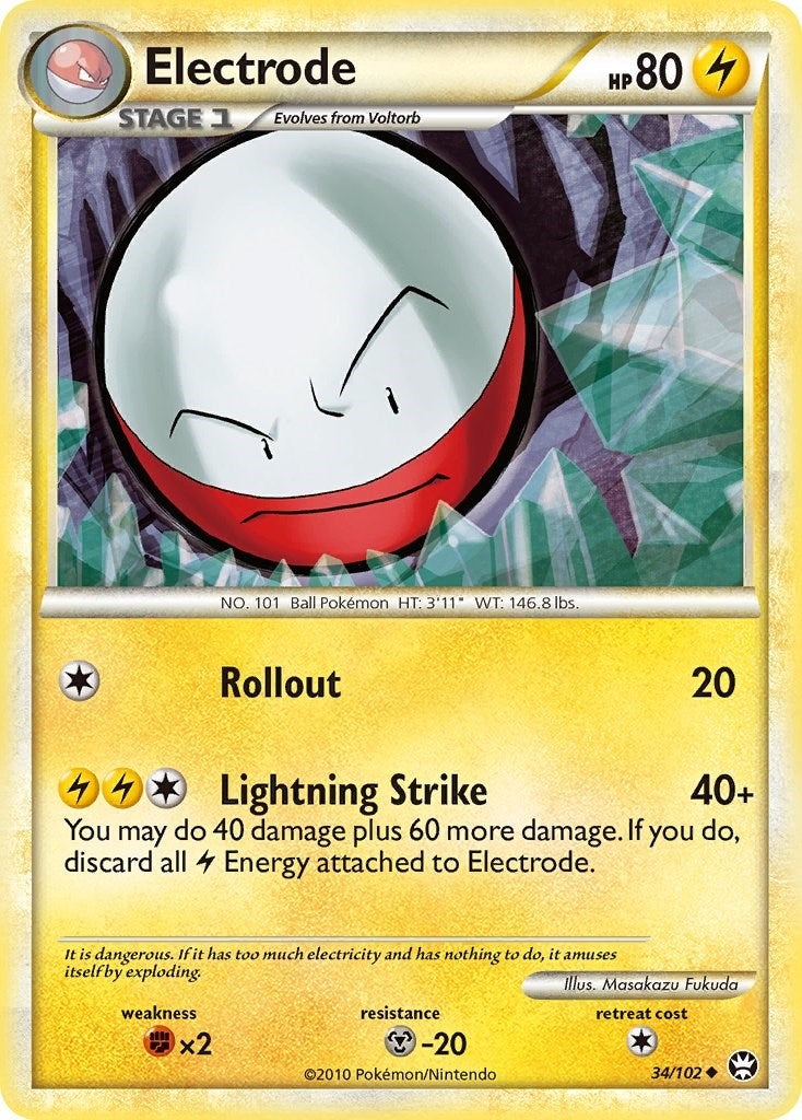 Image for Electrode (34/102) (Triumphant) (TM) - Pokemon