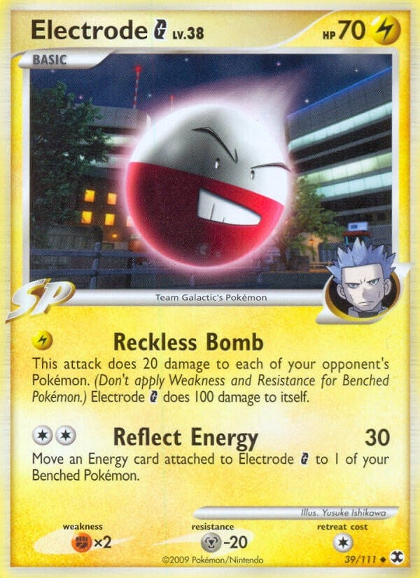 Image for Electrode G (39/111) (Rising Rivals) (RR) - Pokemon