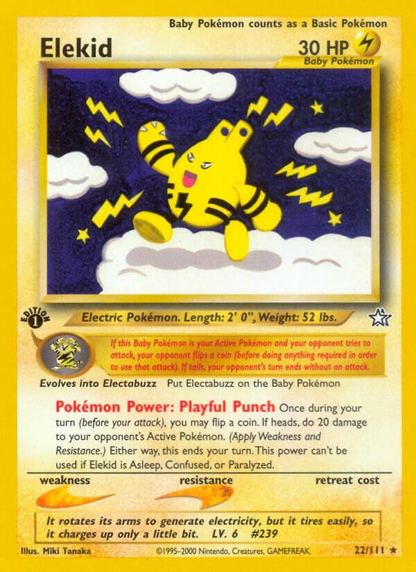 Image for Elekid (022/111) (Neo Genesis) (N1) - Pokemon