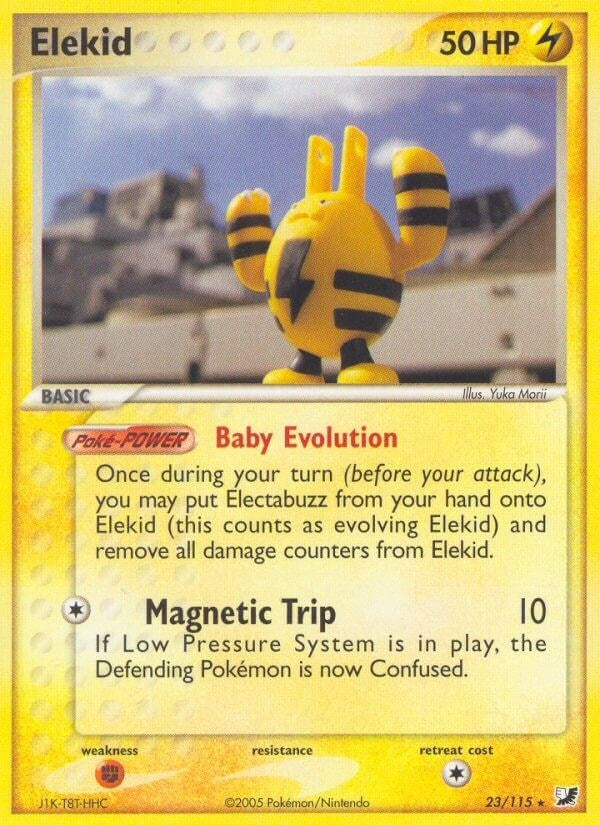 Image for Elekid (23/115) (EX Unseen Forces) (UF) - Pokemon