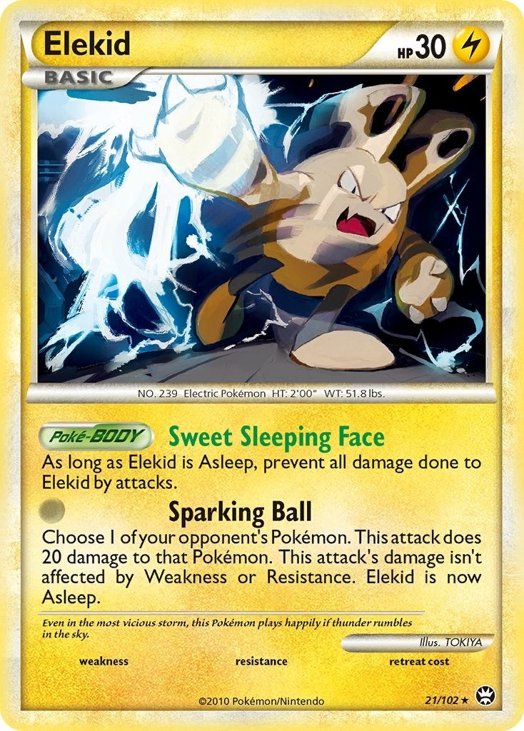 Image for Elekid (21/102) (Triumphant) (TM) - Pokemon