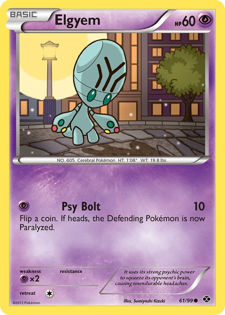 Image for Elgyem (61/99) (Next Destinies) (NXD) - Pokemon