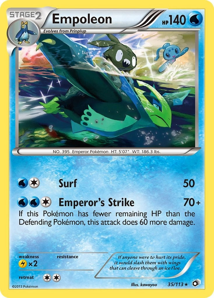 Image for Empoleon (35/113) (Legendary Treasures) (LTR) - Pokemon