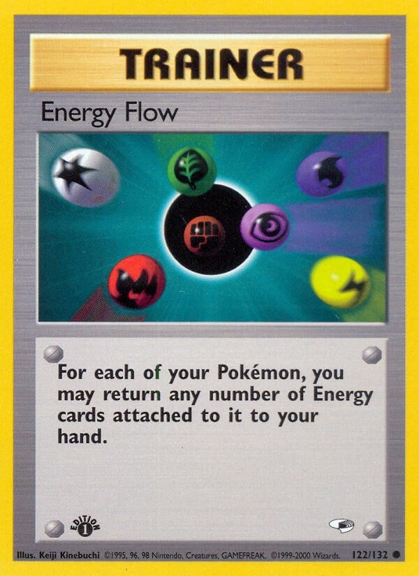 Image for Energy Flow (122/132) (Gym Heroes) (G1) - Pokemon