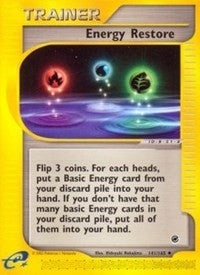 Image for Energy Restore (141/165) (Expedition) (EX) - Pokemon