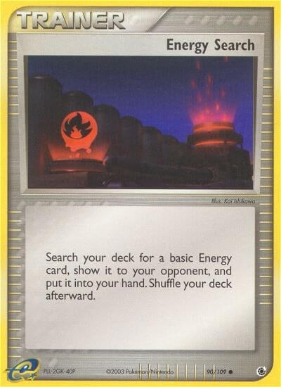 Image for Energy Search (90/109) (EX Ruby and Sapphire) (RS) - Pokemon