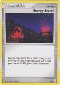 Image for Energy Search (Lucario) (8/11) (DP Trainer Kit: Manaphy & Lucario) (PR) - Pokemon