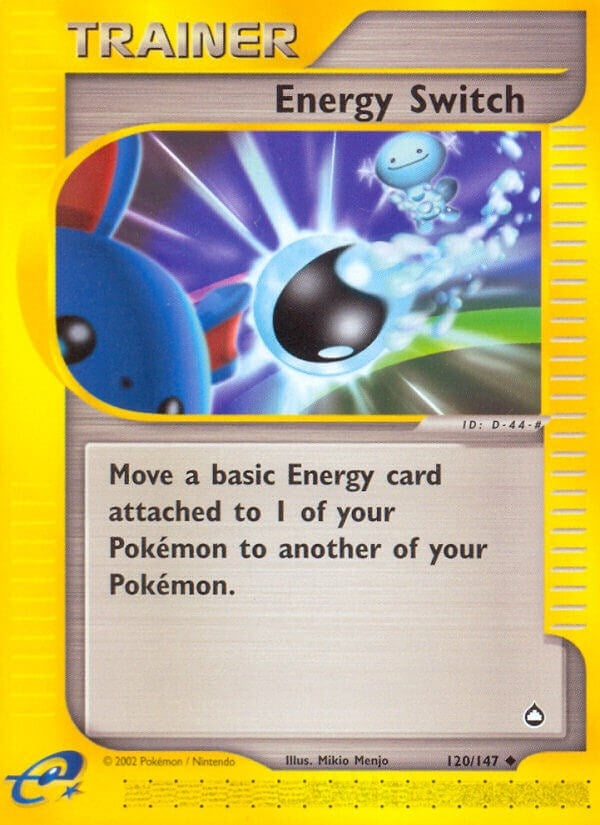 Image for Energy Switch (120/147) (Aquapolis) (AQ) - Pokemon
