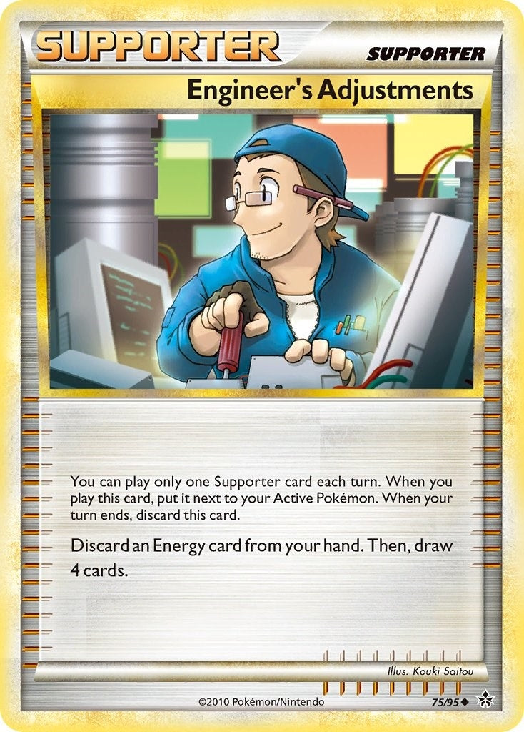 Image for Engineer's Adjustments (75/95) (Unleashed) (UL) - Pokemon