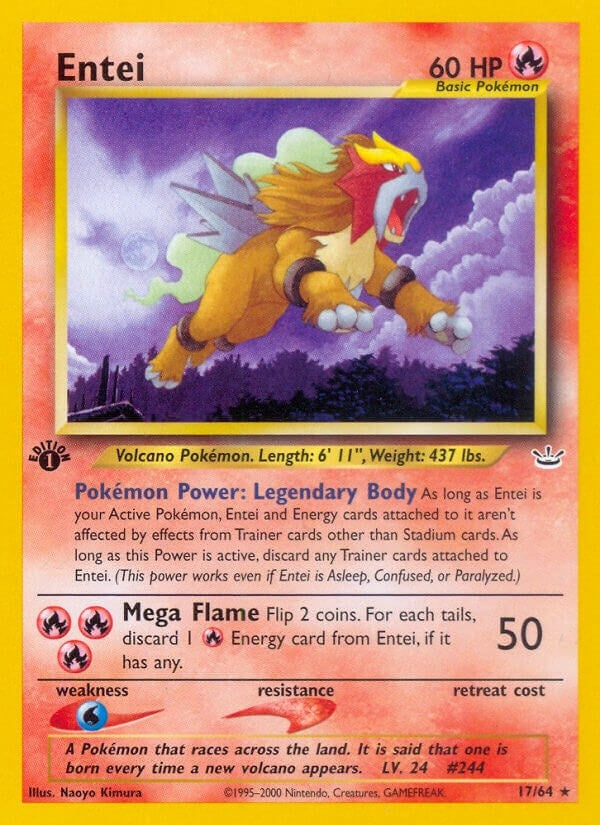 Image for Entei (17) (17/64) (Neo Revelation) (N3) - Pokemon