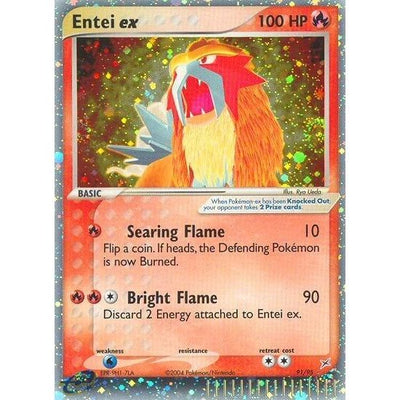 Image for Entei ex (91/95) (Team Magma vs Team Aqua) - Pokemon