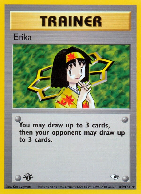 Image for Erika (100) (100/132) (Gym Heroes) (G1) - Pokemon