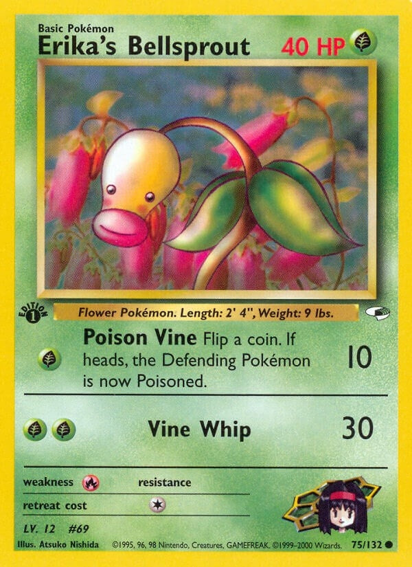 Image for Erika's Bellsprout (75) (075/132) (Gym Heroes) (G1) - Pokemon