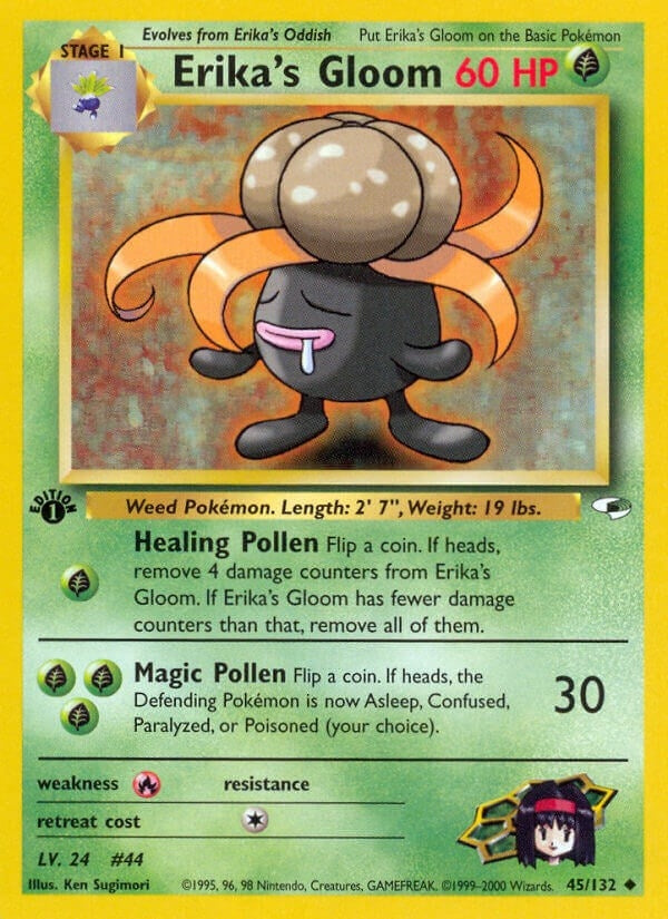 Image for Erika's Gloom (45) (045/132) (Gym Heroes) (G1) - Pokemon