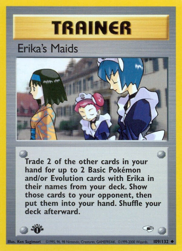 Image for Erika's Maids (109/132) (Gym Heroes) (G1) - Pokemon
