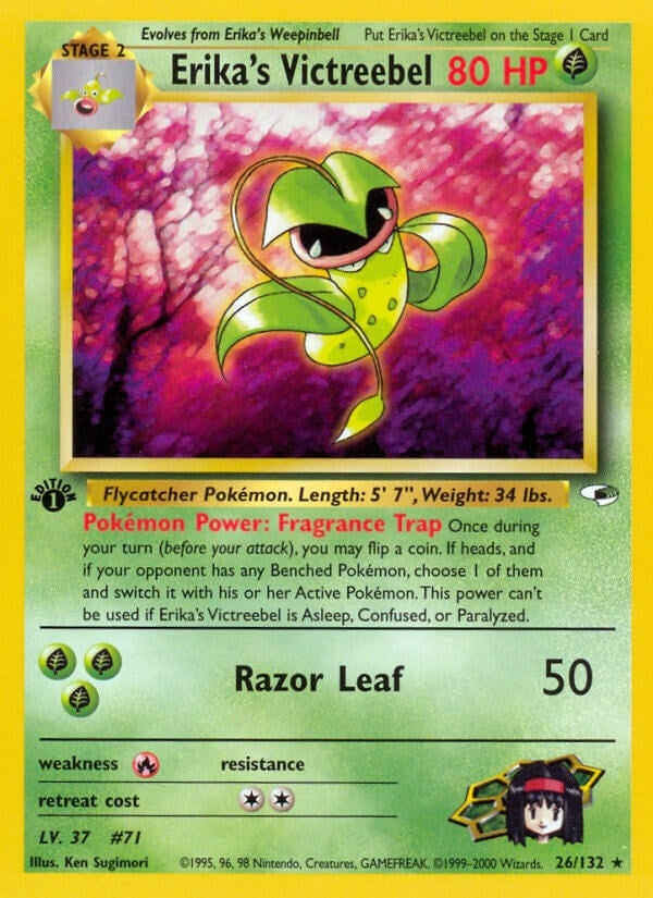 Image for Erika's Victreebel (026/132) (Gym Heroes) (G1) - Pokemon
