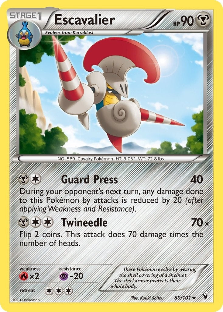Image for Escavalier (80/101) (Noble Victories) (NVI) - Pokemon
