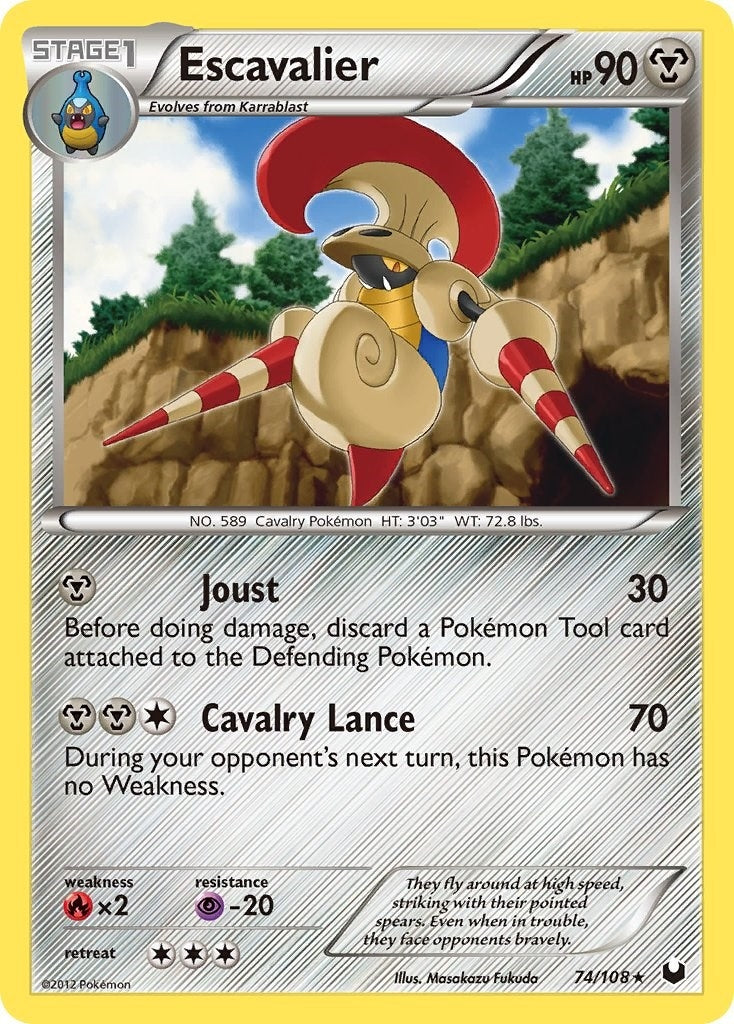 Image for Escavalier (74/108) (Dark Explorers) (DEX) - Pokemon