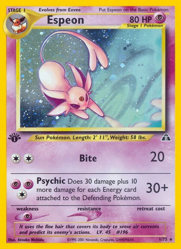 Image for Espeon (1) (01/75) (Neo Discovery) (N2) - Pokemon