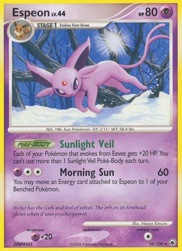 Image for Espeon (18/100) (Majestic Dawn) (MD) - Pokemon