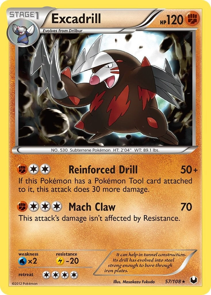 Image for Excadrill (57) (57/108) (Dark Explorers) (DEX) - Pokemon
