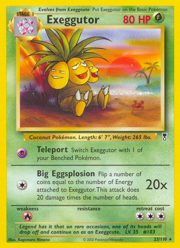 Image for Exeggutor (023/110) (Legendary Collection) (LC) - Pokemon