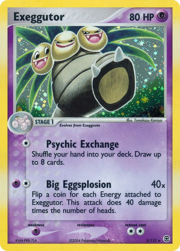 Image for Exeggutor (5/112) (EX FireRed & LeafGreen) (RG) - Pokemon