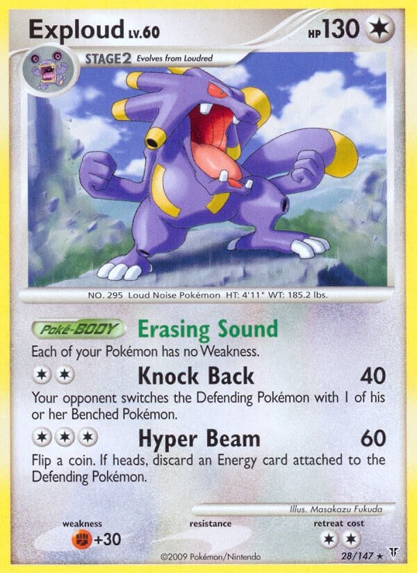 Image for Exploud (28) (Supreme Victors) (SV) - Pokemon