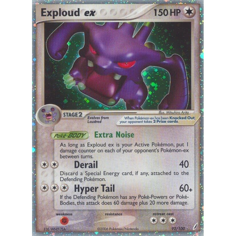 Image for Exploud ex (92/100) (Crystal Guardians) - Pokemon