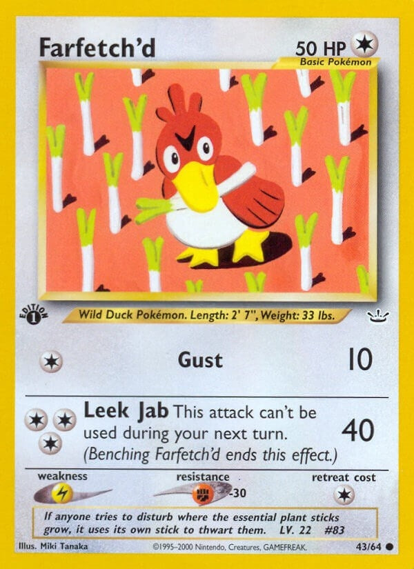 Image for Farfetch'd (43/64) (Neo Revelation) (N3) - Pokemon