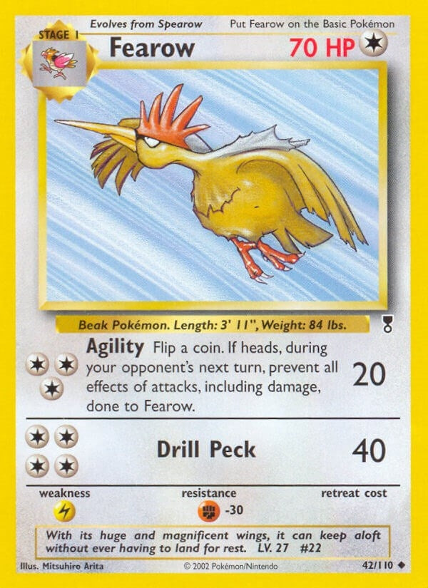 Image for Fearow (042/110) (Legendary Collection) (LC) - Pokemon