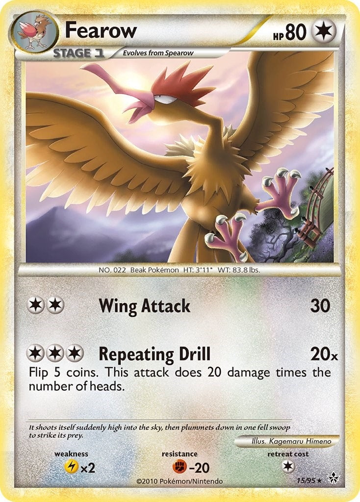Image for Fearow (15/95) (Unleashed) (UL) - Pokemon