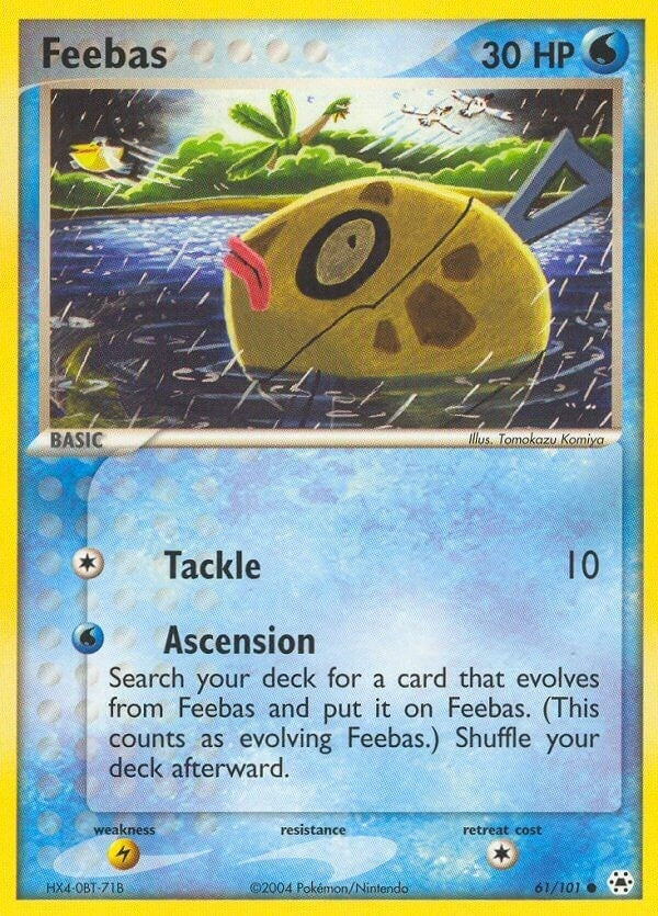 Image for Feebas (61/101) (EX Hidden Legends) (HL) - Pokemon