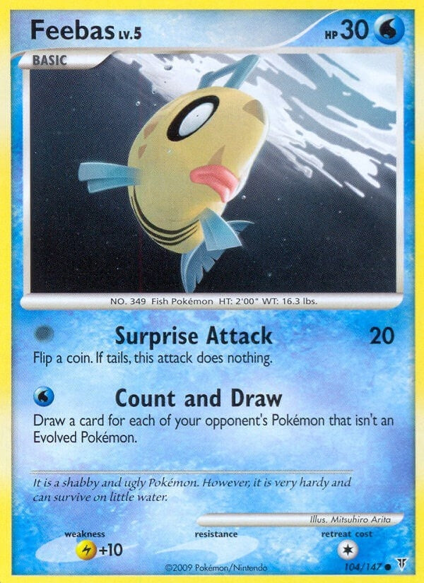 Image for Feebas (104) (Supreme Victors) (SV) - Pokemon