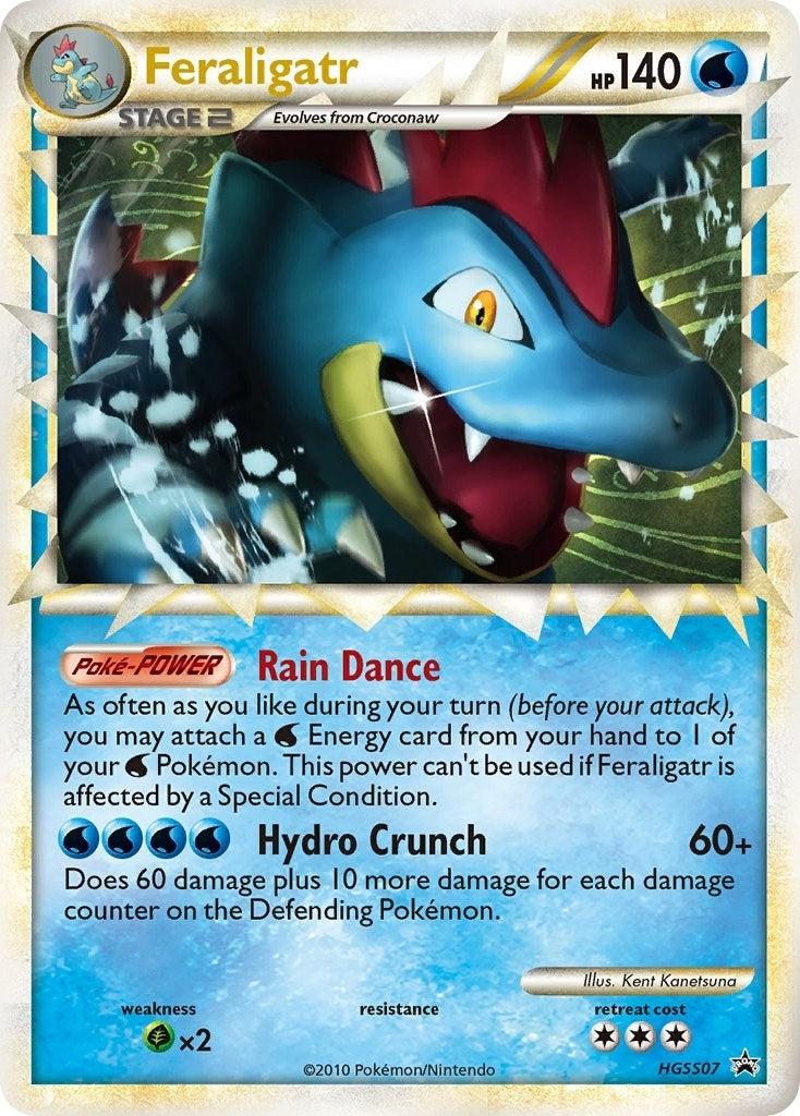 Image for Feraligatr (Prime) - HGSS07 (HGSS07) (HGSS Promos) (PR) - Pokemon