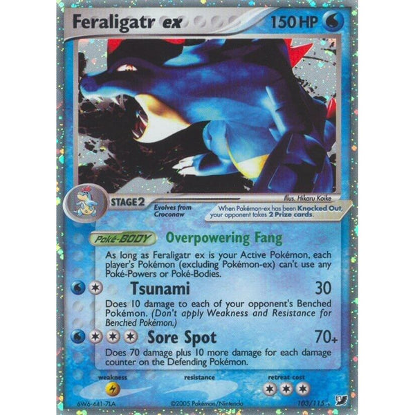 Image for Feraligatr ex (103/115) (Unseen Forces) - Pokemon